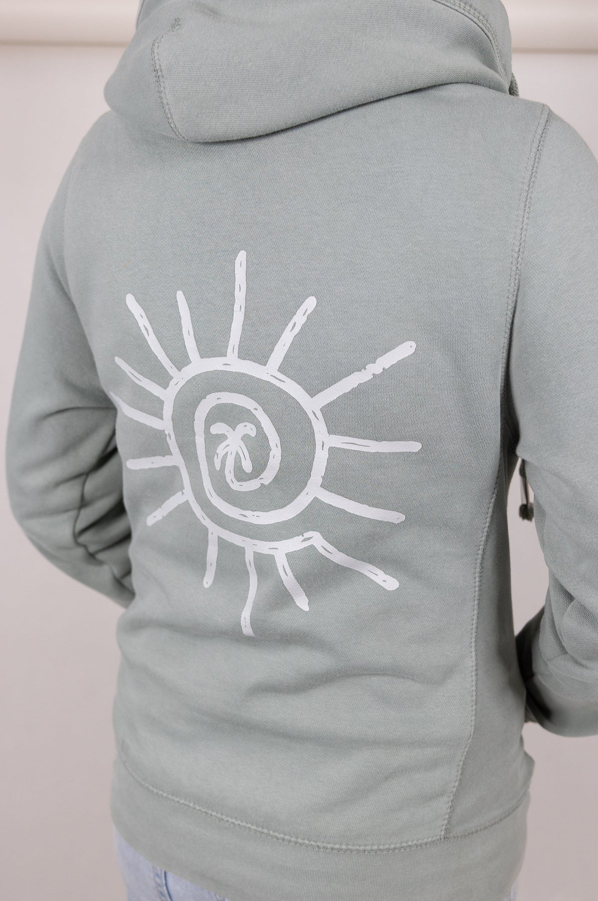 Cross Neck Hoody -Adults