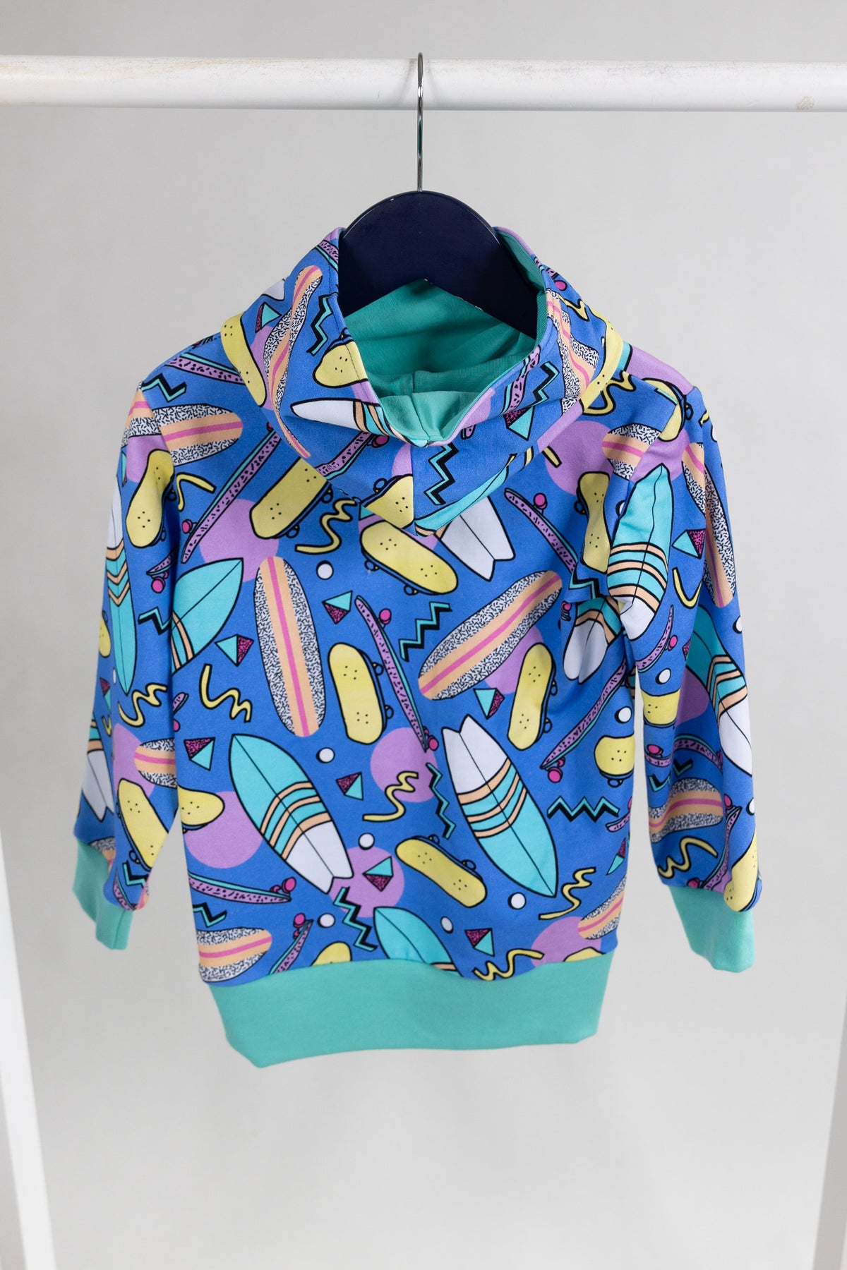 Retro Surf n Skate Hoody