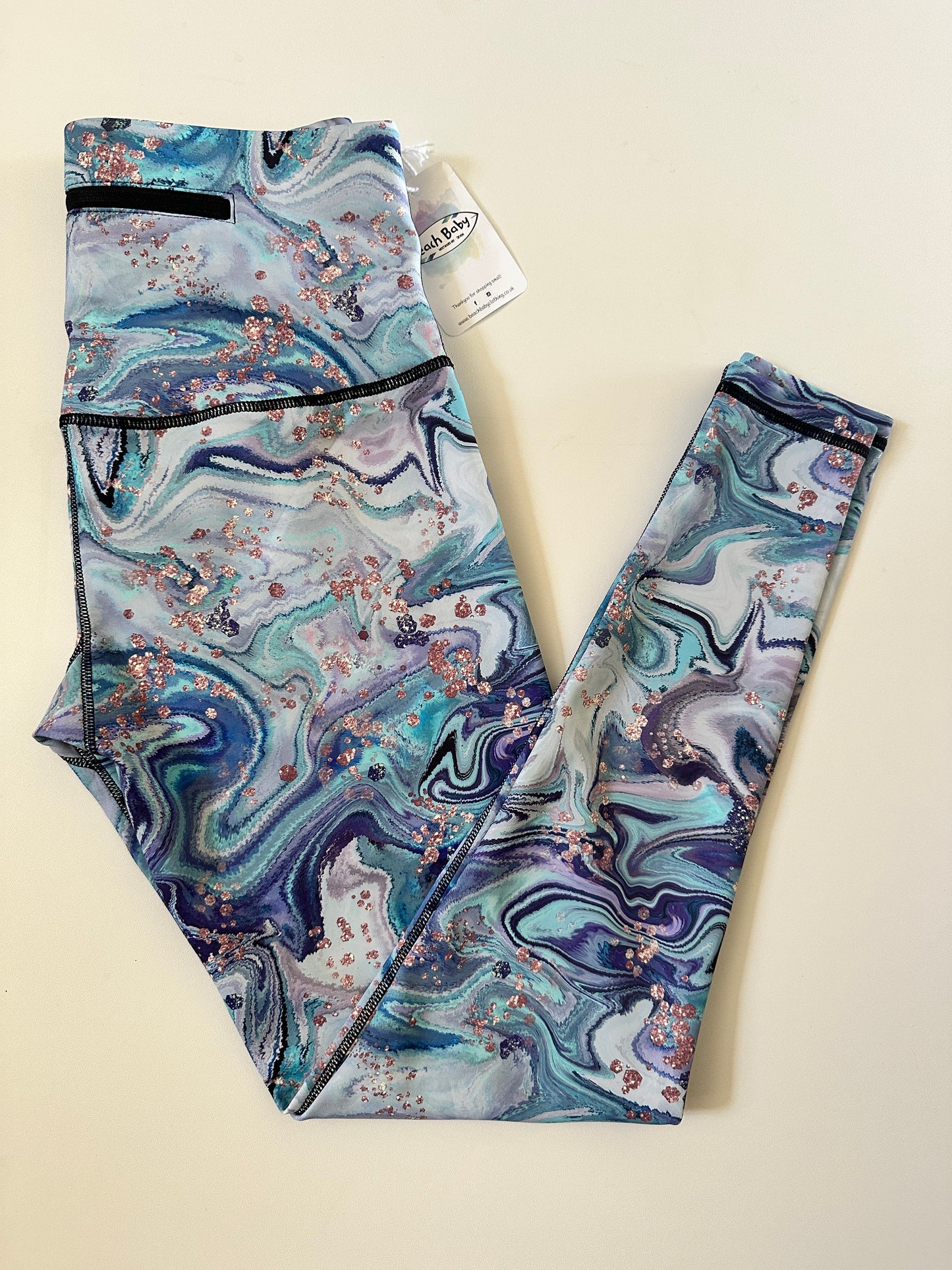 Adults Athletic Leggings - Potion of the Ocean