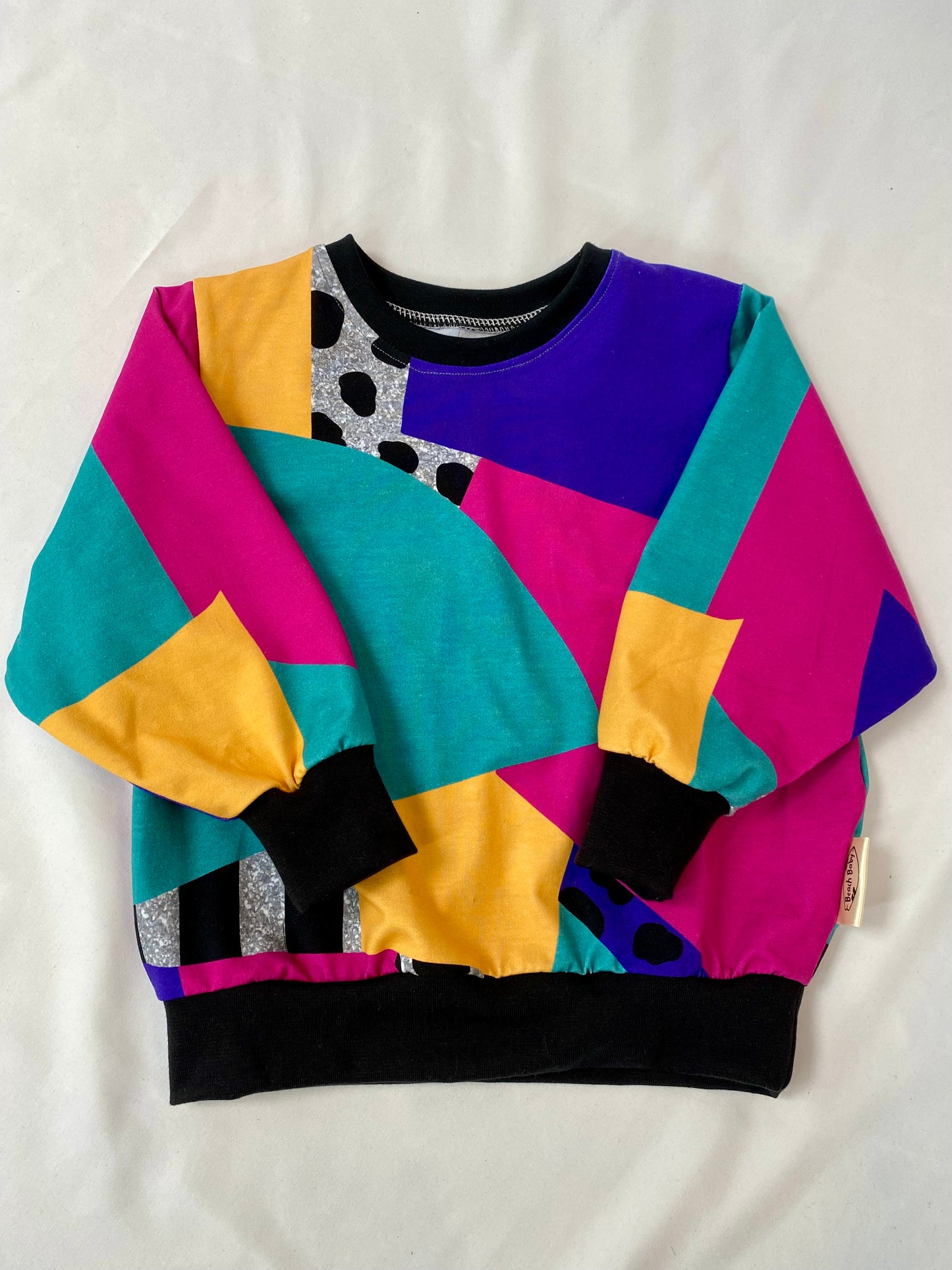Retro Ski Shapes Sweatshirt