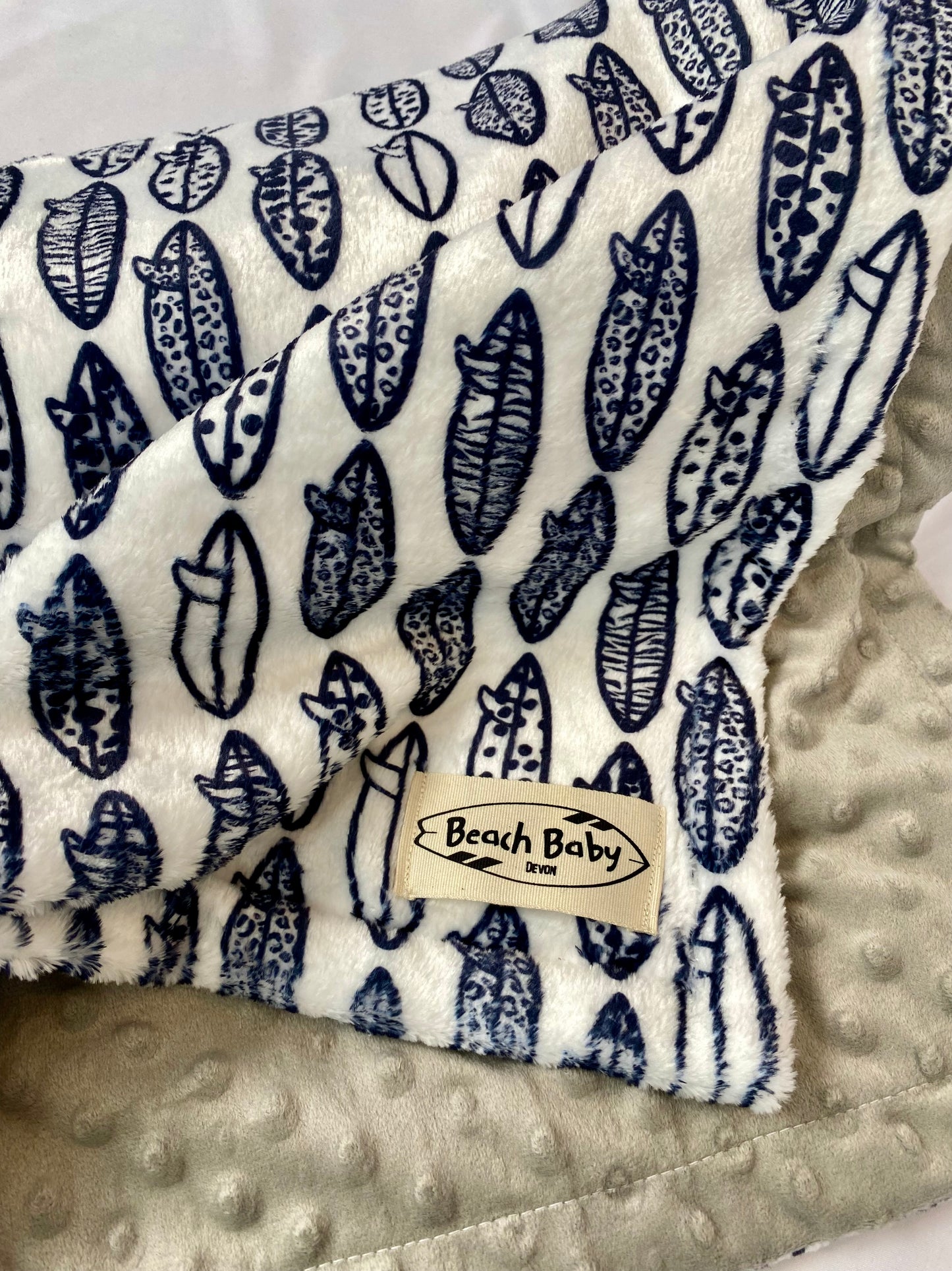 Mono Boards Minky Blanket