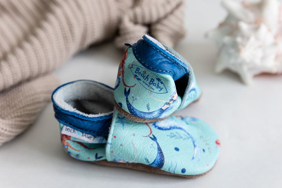Mermaid Flo - Inch Blue Shoes
