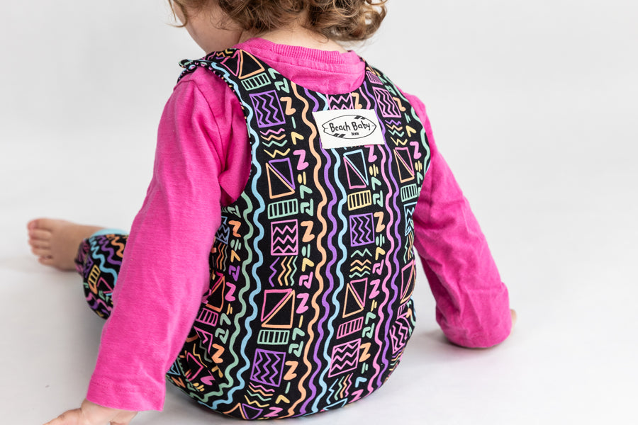 Retro Ski Aztec Romper