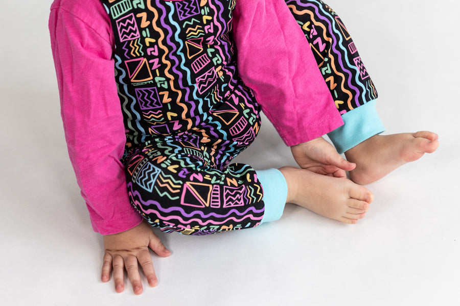 Retro Ski Aztec Romper