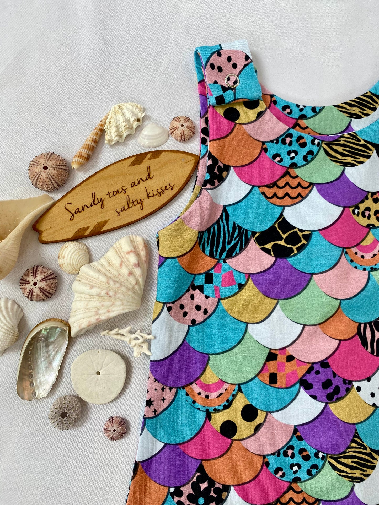 Mermaid Scales Romper