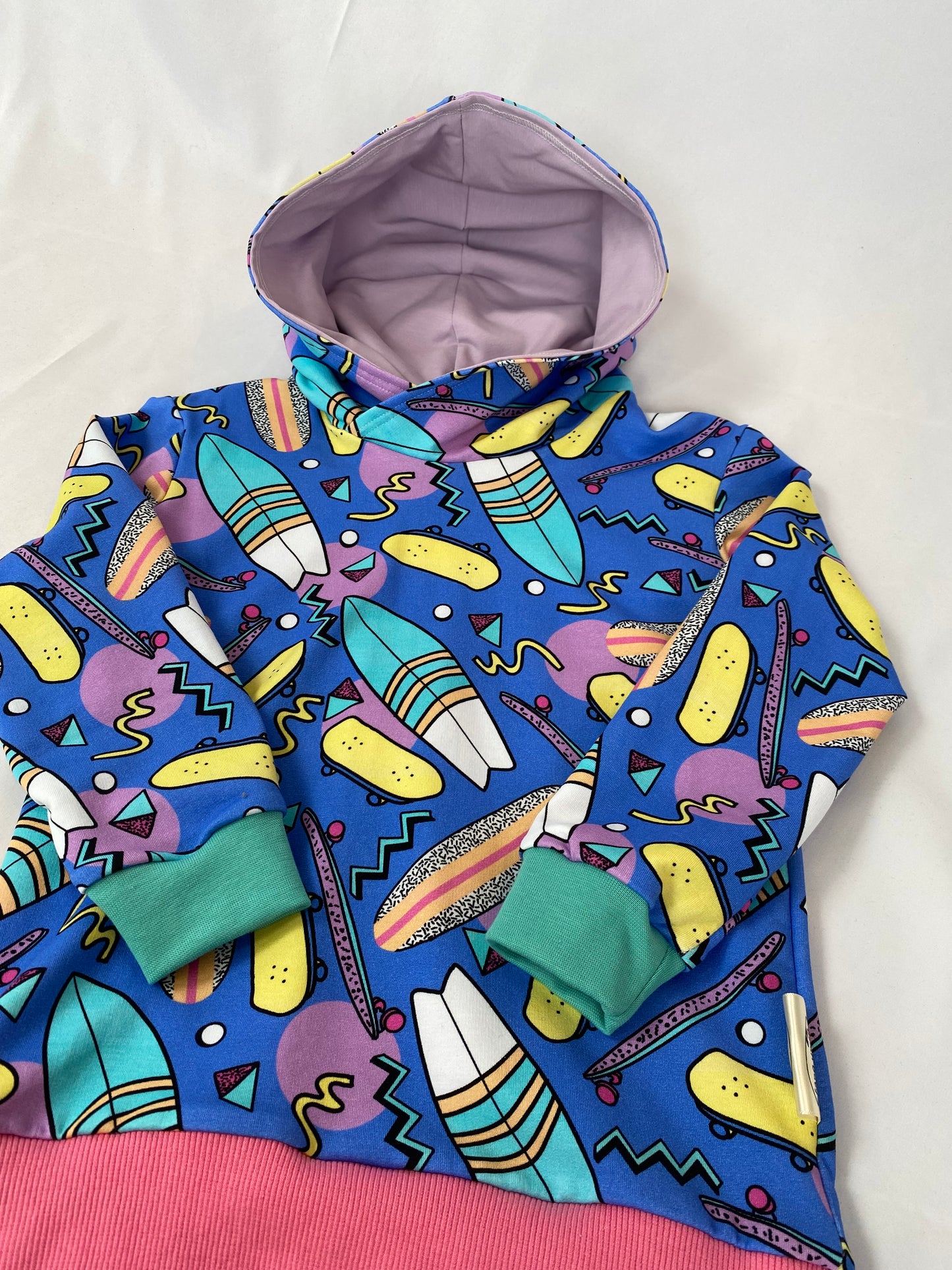 Retro Surf n Skate Hoody