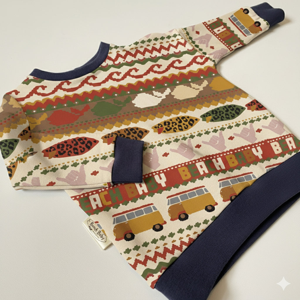 Beach Baby Fairisle - Sweatshirt