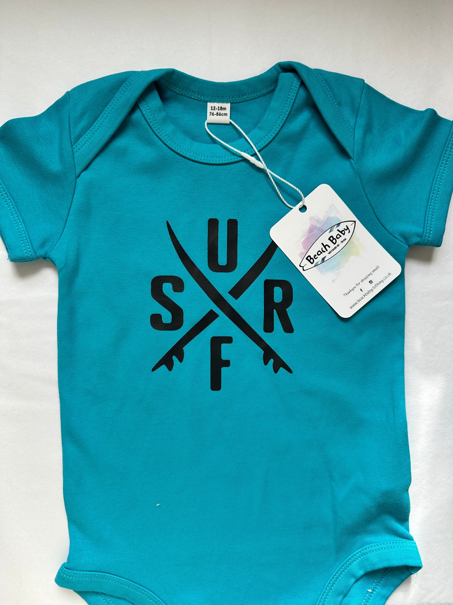 ‘Surf’ Baby Vests