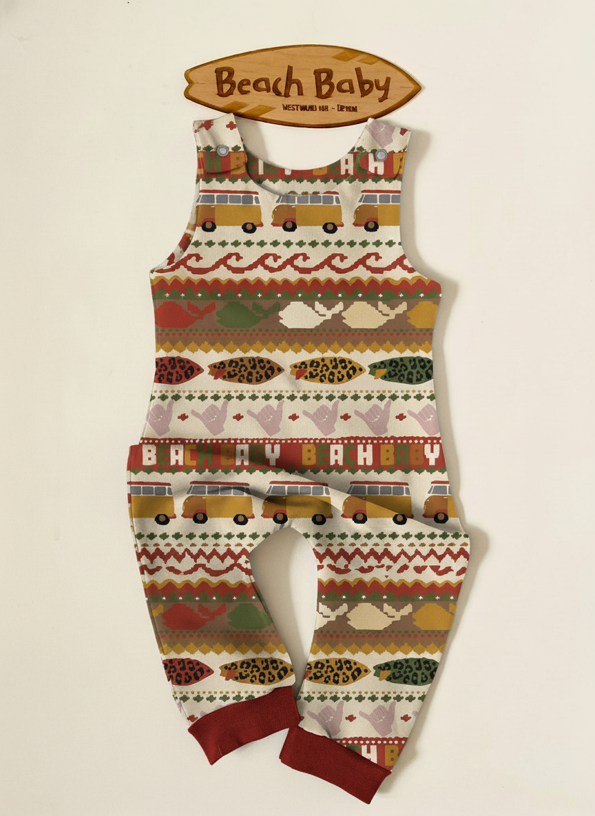 Beach Baby Fairisle - Romper