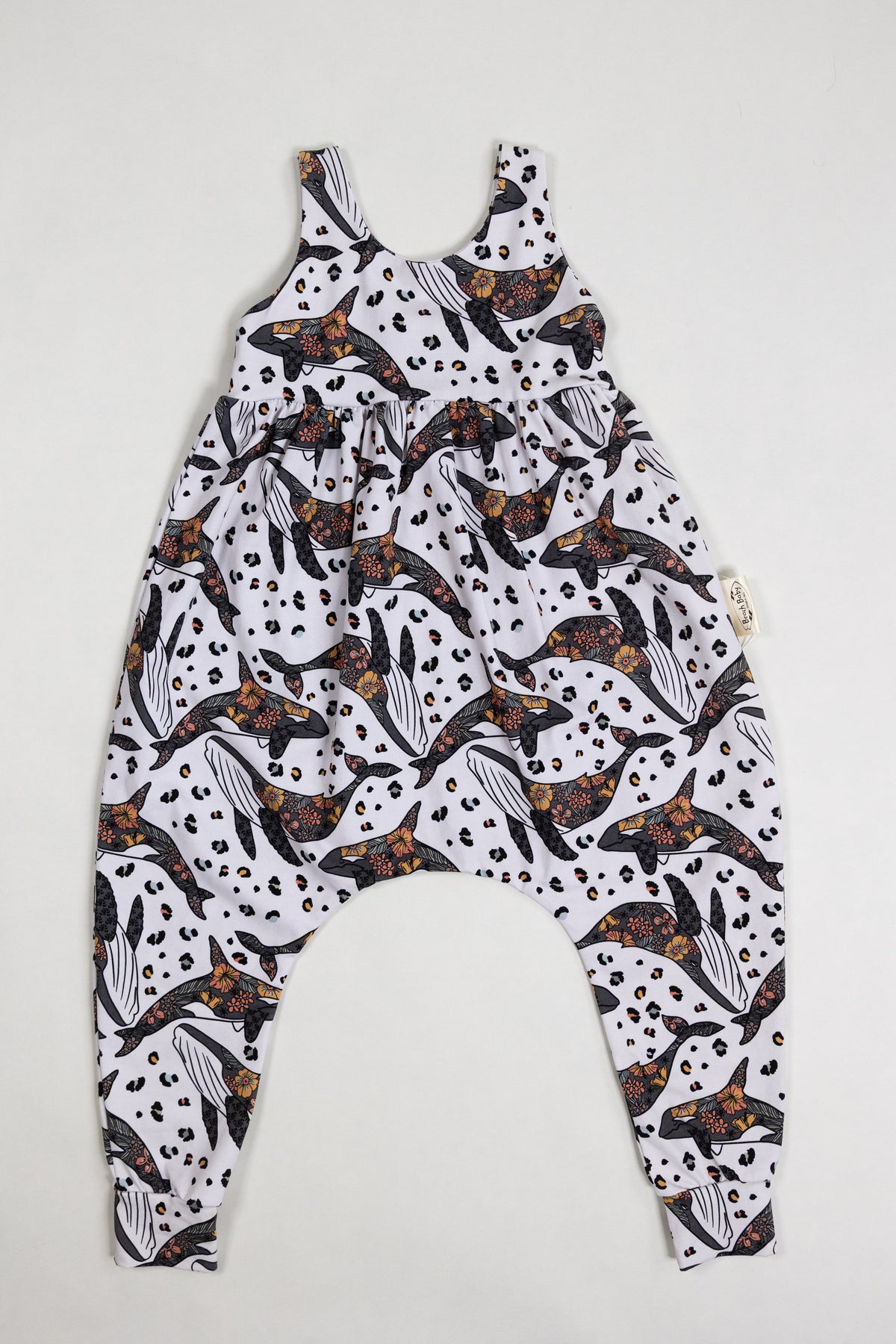 Wild Whales Napa Romper - 18-24m