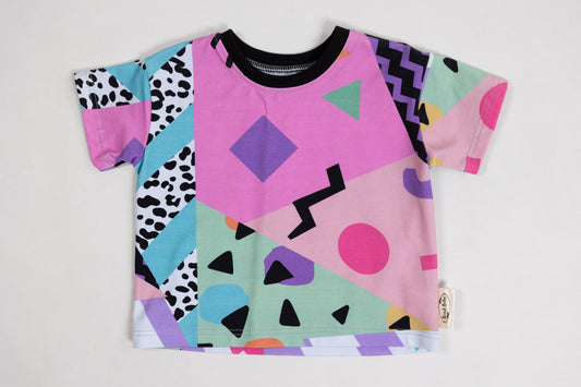 Retro Ski Splice T Shirt