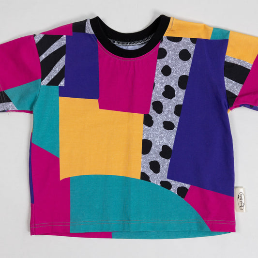 Retro Ski Shapes T Shirt