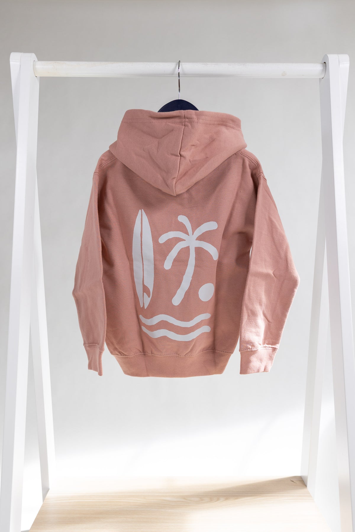 Summer Surf Hoody - Dusky Pink