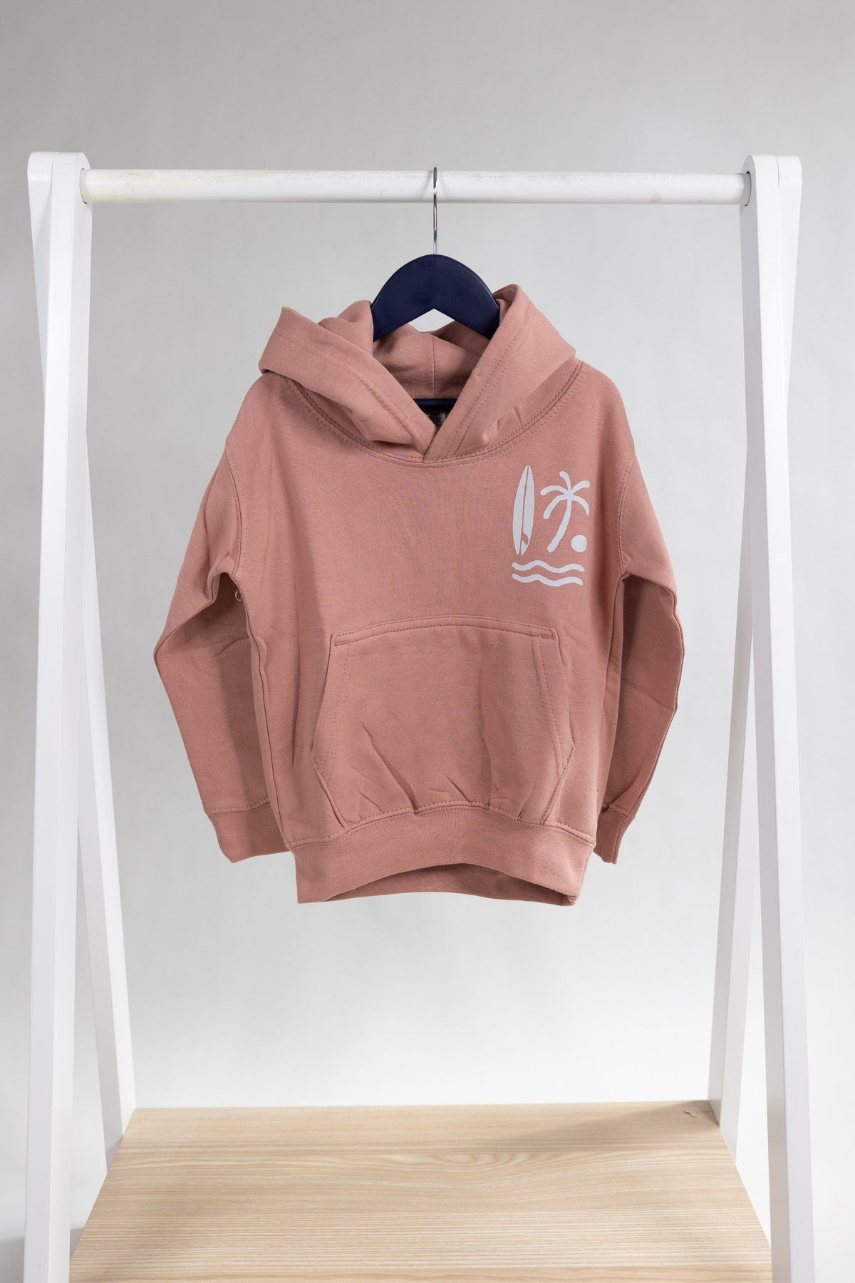Summer Surf Hoody - Dusky Pink