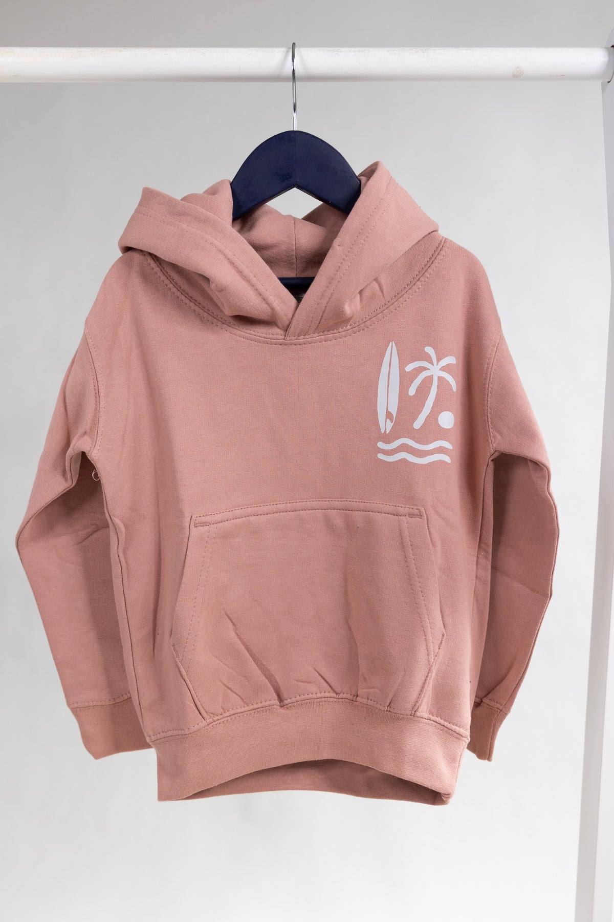 Summer Surf Hoody - Dusky Pink