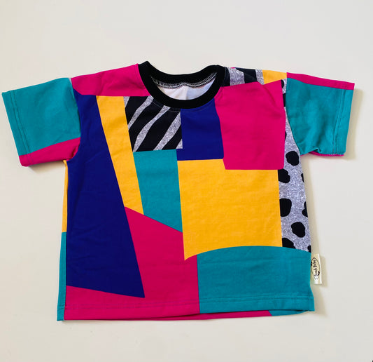 Retro Ski Shapes T Shirt