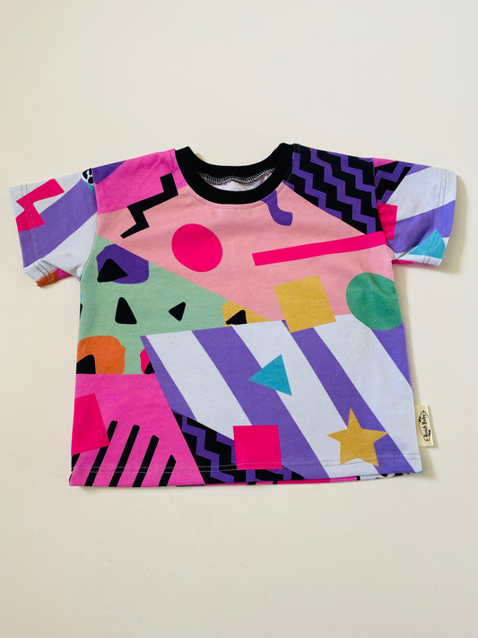 Retro Ski Splice T Shirt