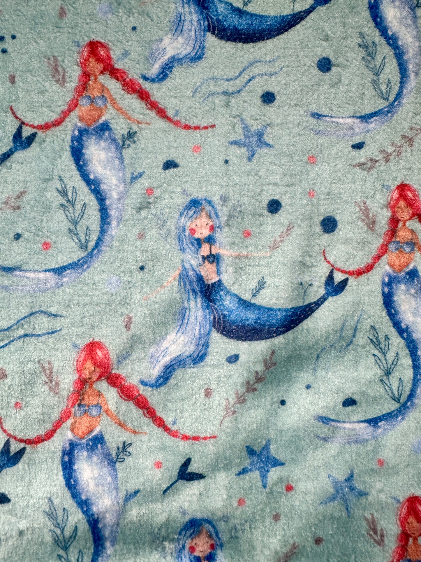 Mermaid Flo Minky Blanket