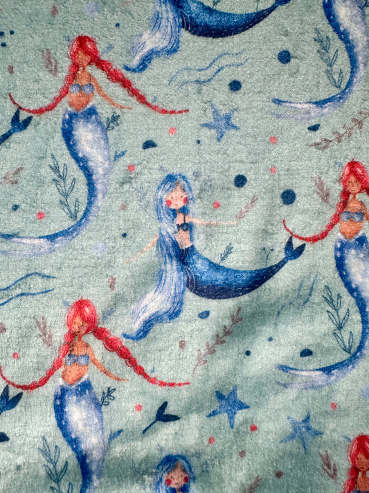 Mermaid Flo Minky Blanket