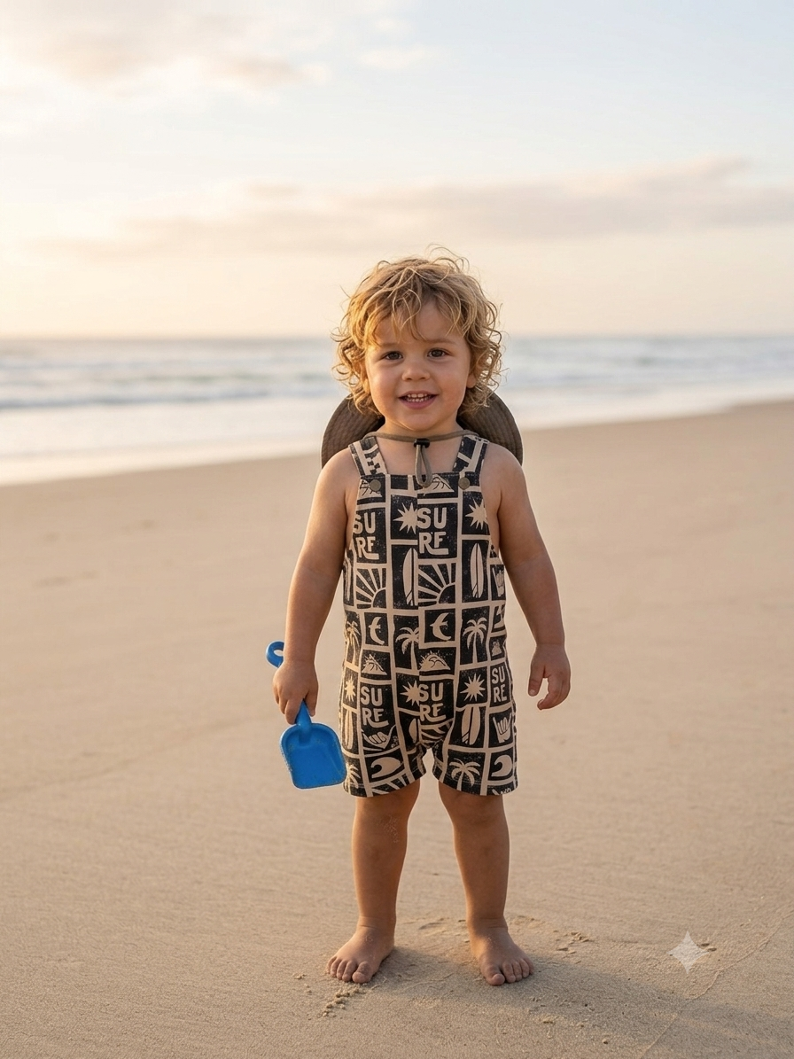 Surf Denim Dungarees