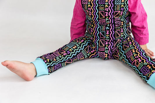 Retro Ski Aztec Romper