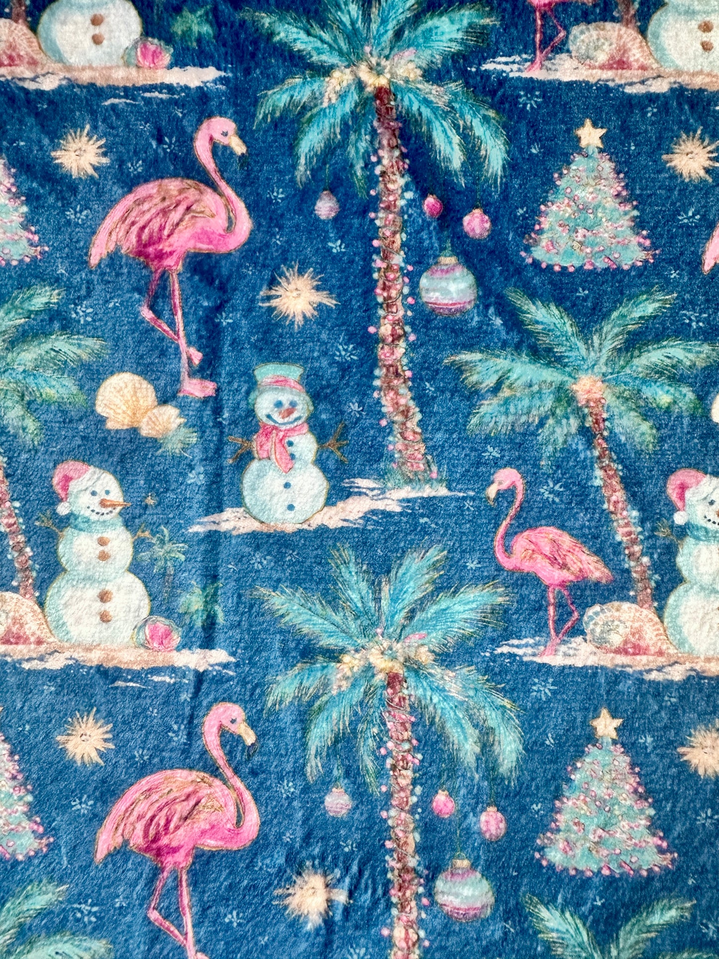 Flam-azing Christmas Minky Blanket