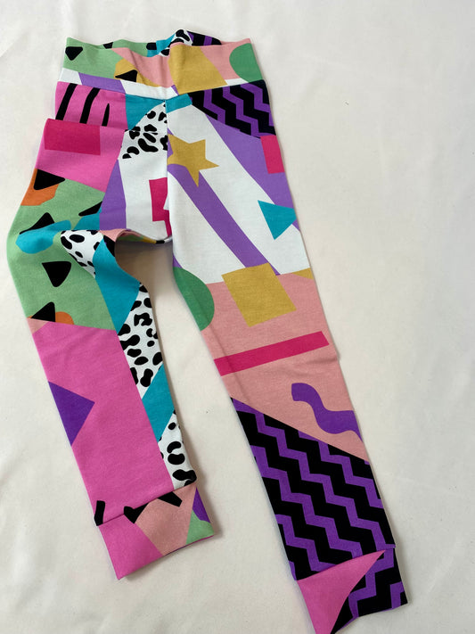 Retro Ski Splice Leggings