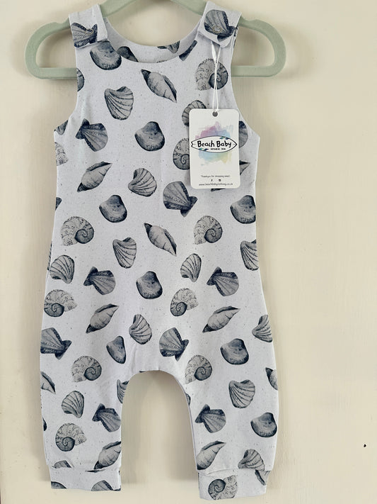 Salt Seashells Romper
