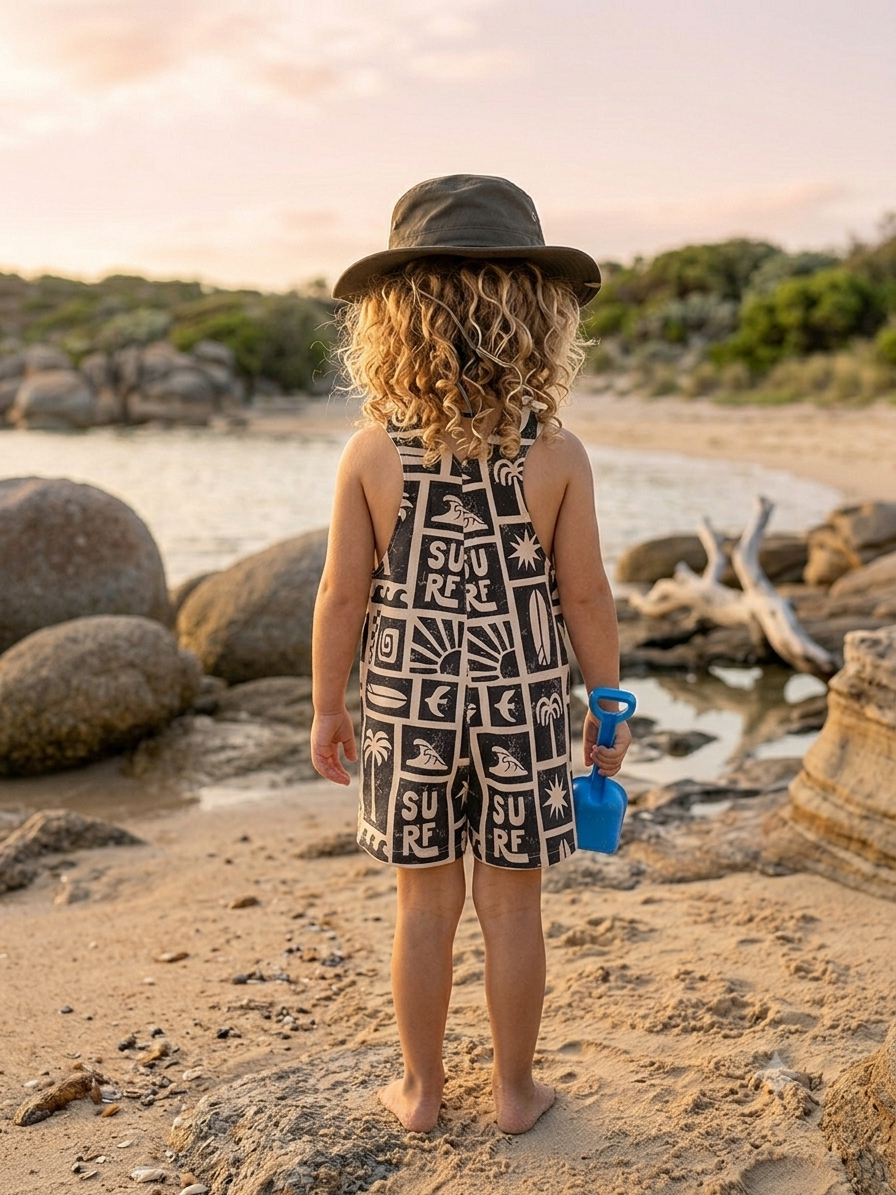 Surf Denim Dungarees