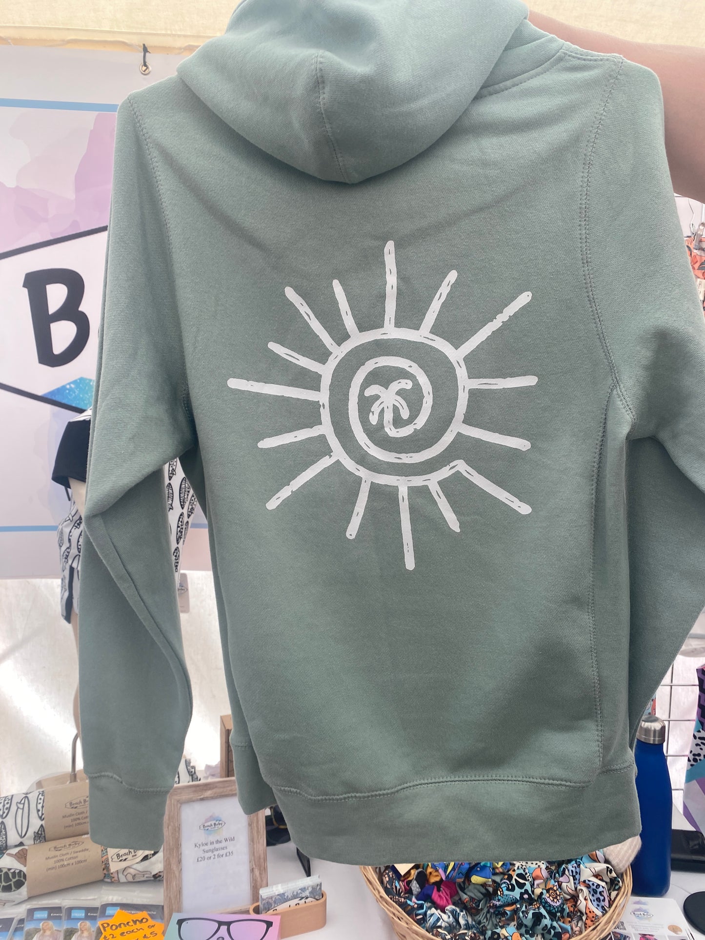 Cross Neck Hoody -Adults