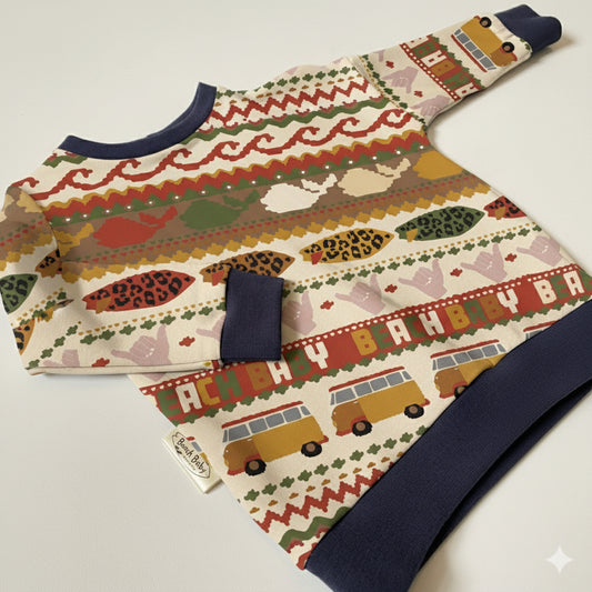 Beach Baby Fairisle - Sweatshirt