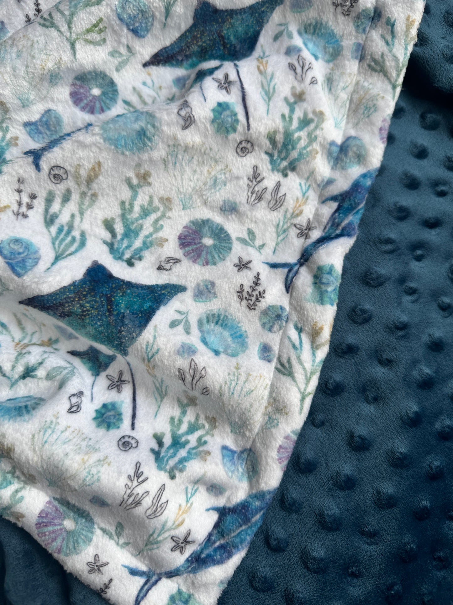 Sealife Parade Snuggle Blanket