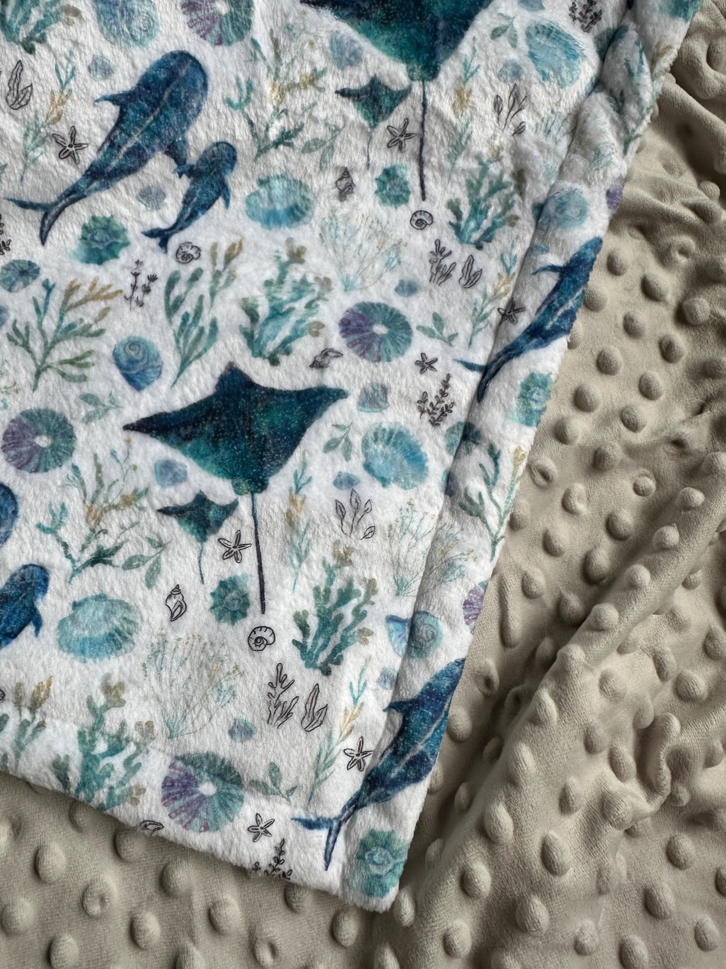 Sealife Parade Snuggle Blanket