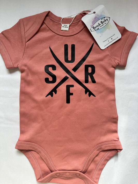 ‘Surf’ Baby Vests