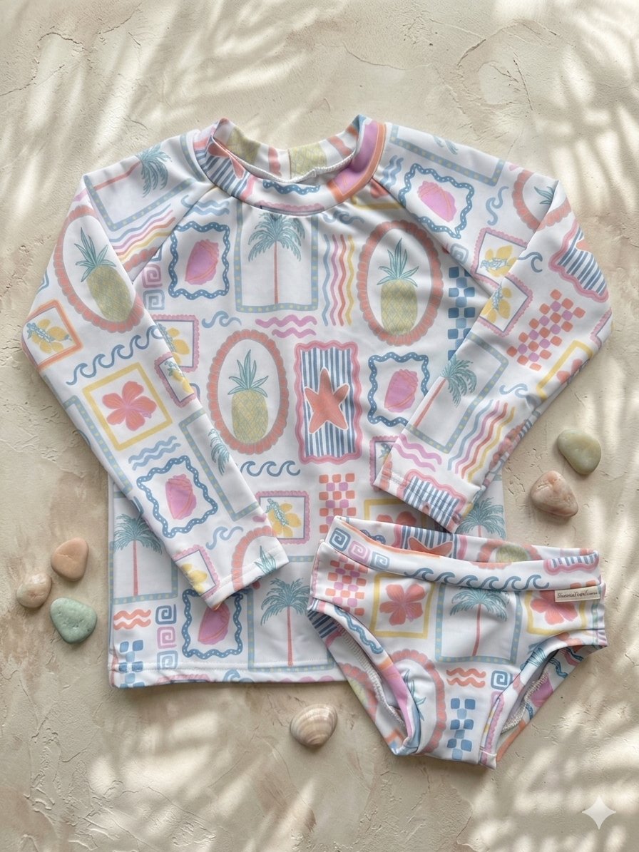 Rash Vest - Summer Stamps